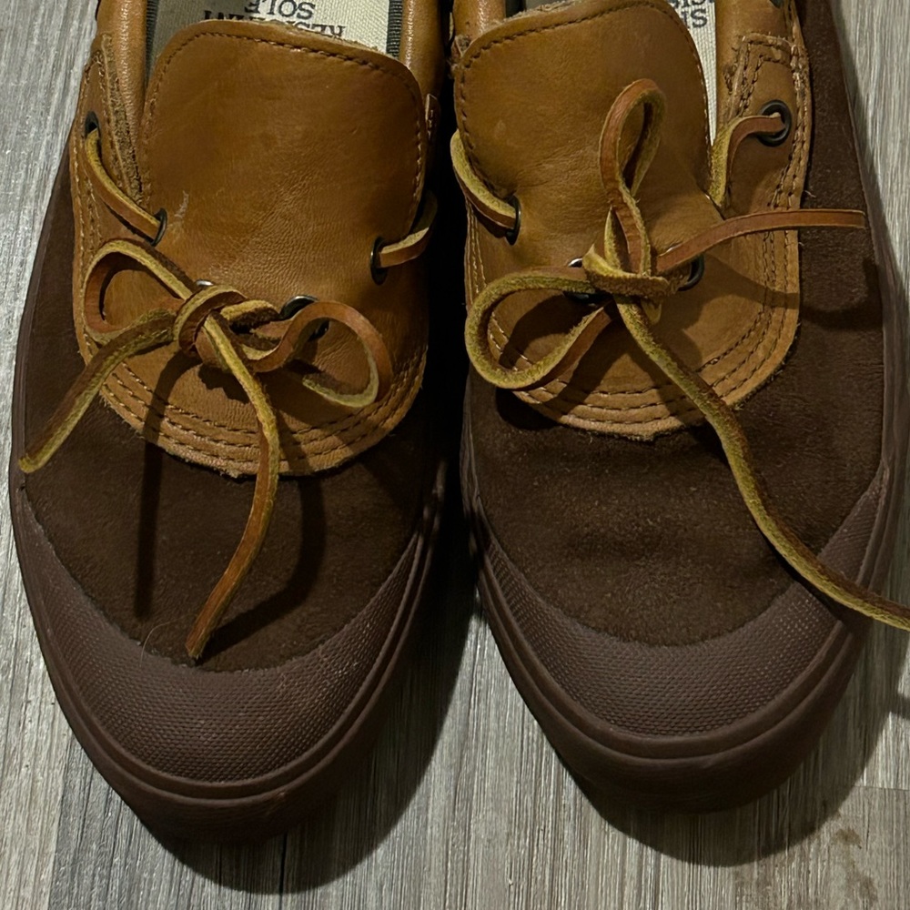 Polo by Ralph Lauren Women’s Suede and Leather Boat Shoes “1990s” size 7